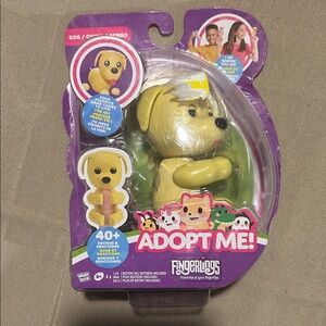 Interactive Yellow Dog Toy
